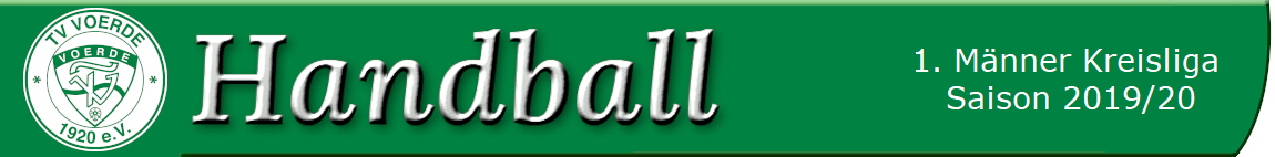 1. Männer Kreisliga 
Saison 2019/20