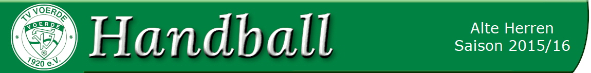 Alte Herren
Saison 2015/16