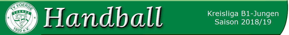 Kreisliga B1-Jungen
Saison 2018/19