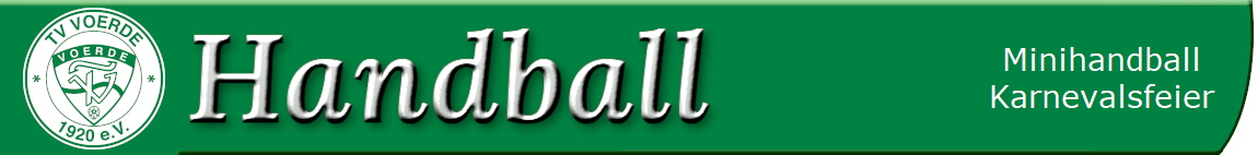 Minihandball
Karnevalsfeier