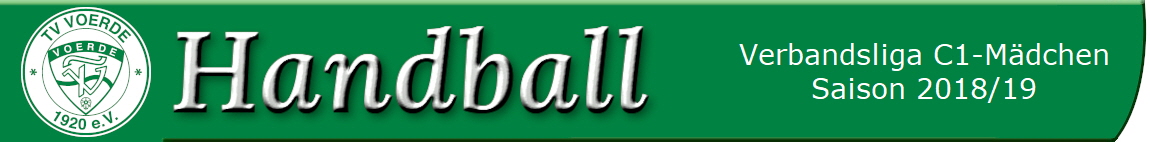 Verbandsliga C1-Mädchen
Saison 2018/19