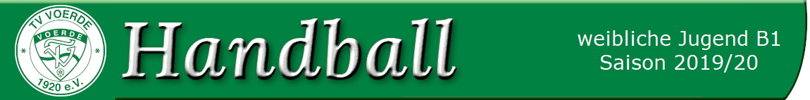 weibliche Jugend B1
Saison 2019/20