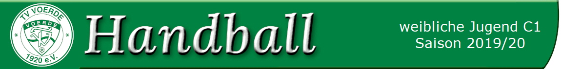 weibliche Jugend C1
Saison 2019/20